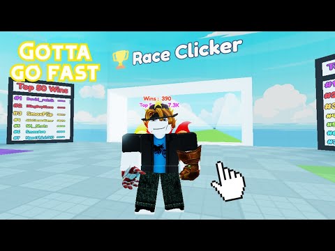 So I tried out this new game... (Race Clicker) | ROBLOX