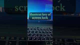 😍Shortcut Key of Screen Lock 🔐#shortfeed #shortcutkeys #laptoptips #keyboard #tips #tricks #youtube