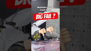 Mahindra XEV 9e Crash test fails??#carlover #mahindra #tata #suzuki #trending