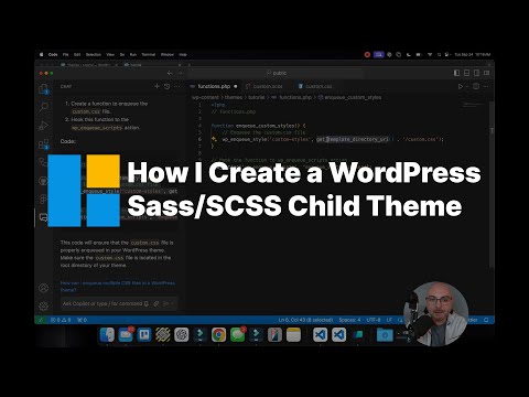 How I Create a WordPress Sass/SCSS Child Theme Using Local