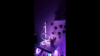 Unboxing my new AI neon table lamp 💡✨