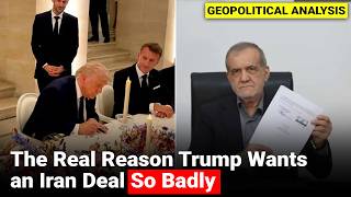 US Iran talks | Why Trump wants an Iran deal so badly | Energy Market Geopolitics Explained