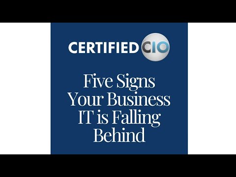 5 Signs Your IT is Falling Behind