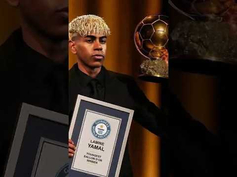 CAN LAMINE YAMAL WIN BALLON D'OR ? ✅ #football #soccer #skills #ucl #ballondor #realmadrid #short