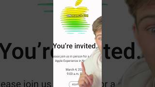 I got invited to the Apple event on March 4!! (Not really) #appleevent #apple #iphone #ipad #techtok