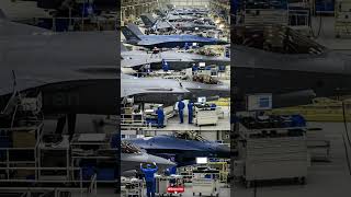 “Building the F-35 Lightning II: Engineering Excellence! 🛠️🔥