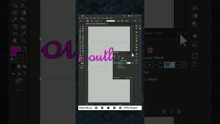 Add Outline to Text In Creative Way - illustrator tutorial #illustratortutorial #creative #viral