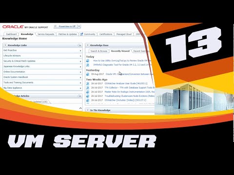 ORACLE VM SERVER FOR X86 - IMPLEMENTATION - Troubleshooting (13-14)