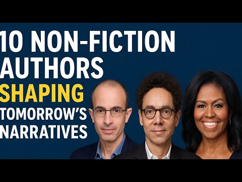 10 Non Fiction Authors Shaping Tomorrow’s Narratives non fiction book recommendations audiobooks ful