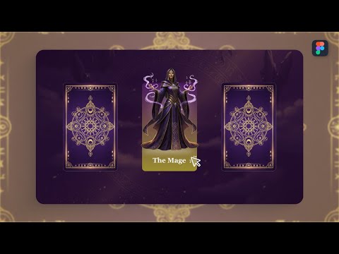Interactive Card Animation in Figma | Beginners Tutorial