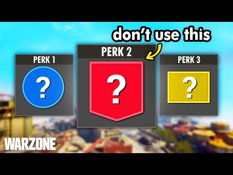 The Best BO6 Warzone Perks (according to Science)