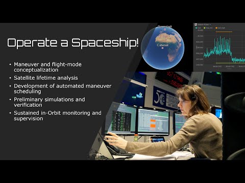 TUDSaT Operations: Operate a Spaceship!