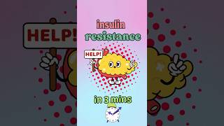 Insulin Resistance in 3 Minutes #studyhelp #pharmacology #edutok