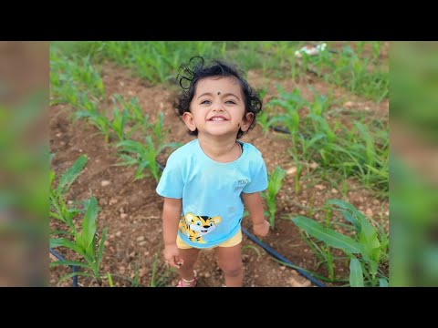 🏞️ప్రకృతి అందాలు//కేరింతలు కొడుతున్న నా చిట్టి తల్లి🥰pls subscribe#cutebaby#youtube#princess#daddy