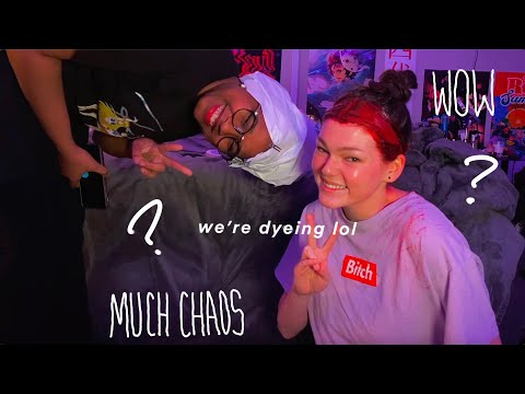dying my hair (feat. my sister)