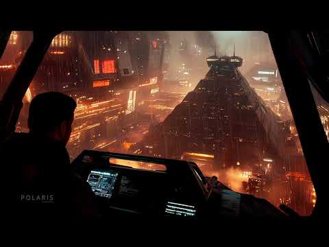 Ambient Space Music Cyberpunk Cinematic 📽️ Atmosphere | Blade Runner-Inspired Soundscape for Sleep