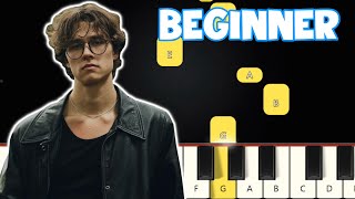 Daylight - David Kushner | Beginner Piano Tutorial | Easy Piano