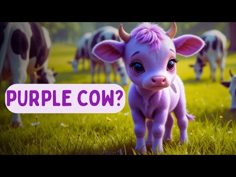 The Violet Cow Who Changed Everything | Heartwarming Farm Story & Bedtime Story For Kids In English