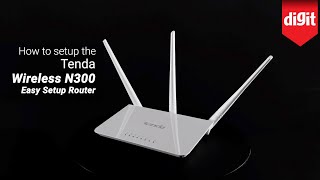 Tenda Wireless N300 Easy Setup Router - How to Setup