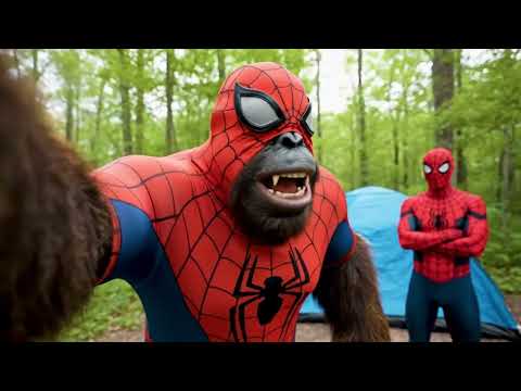 Bigfoot Vlogs - I Met Spider-Man