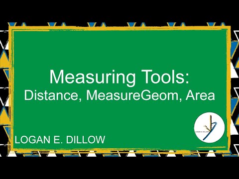Measuring Tools: Distance, MeasureGeom, Area