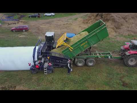 Deluxe version of EB 310 LG silage bagger from EURO BAGGING