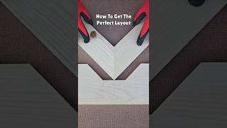 Steal This PERFECT Layout Trick 👀🔥| Woodworking Idea #shorts #woodworking #how