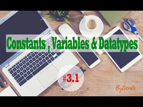 Constants, Variables & Datatypes 2nd part in C(Hindi)
