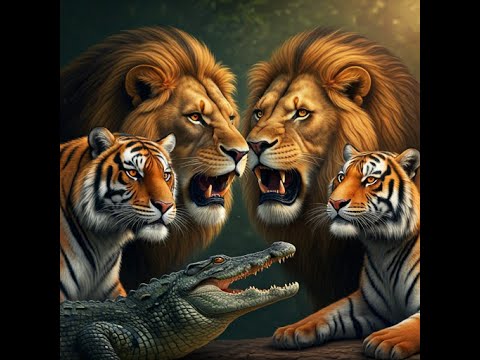 Tigers vs the tyrannical lions and crocodiles