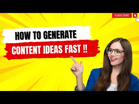 Learn how to generate content ideas for your business, blog,online courses,ebooks,etc. #kobocourse