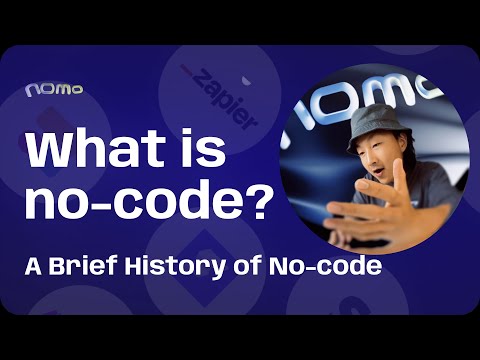 What is no-code? A brief history of no-code? - No-code Intro (1/3)