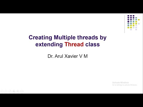 Creating Multiple Threads by extending Thread class in Java