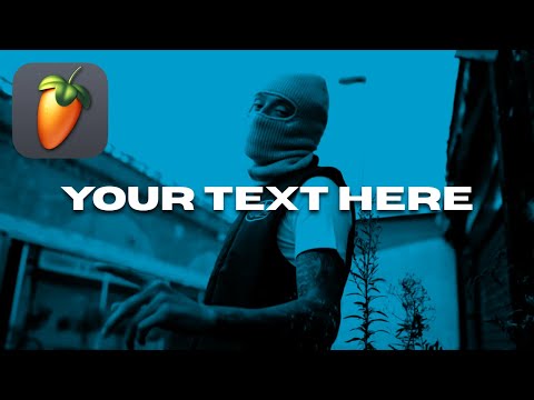 Drill - FL Studio Type Beat Visualizer Template | Audio Visualizer Template