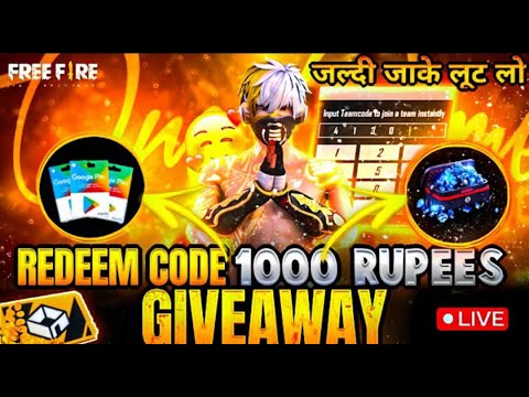 Free Live Diamond Giveaway Free Fire Jaldi Aa Jao Guyss ❤️( GIFTED A SUBSCRIBER 🥹❤️)