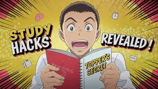 Topper’s Secret Study Hacks They NEVER Share! 🤫 (Must-Try!)#StudyHacks #TopperSecrets #StudyTips