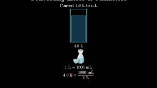 Convert 4.0 L to mL (4 Liters to Milliliters)