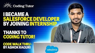 Code Walk through by Mr Ashok Raguri
