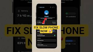 Stop Restarting Your Phone — Do This to Fix a Slow Android in Seconds ⚡#explore #shorts