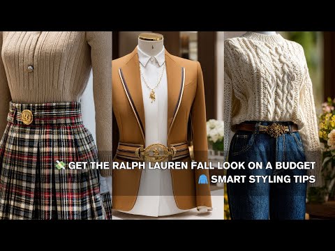 💸 Get the Ralph Lauren Fall Look on a Budget — 🧥 Smart Styling Tips