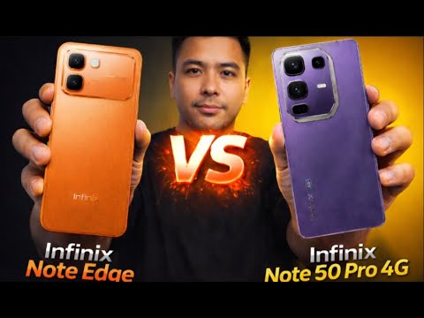 Infinix Note Edge vs Note 50 Pro – Camera, Gaming & Battery Test! 🔥