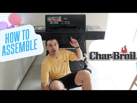 Char-Broil Grill Assembly | Step by Step | Char-Broil 4-Burner Gas Grill from Walmart