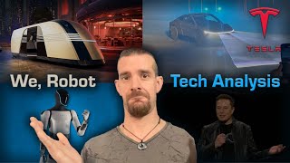 Tesla's We, Robot Unveiling - Tech Analysis