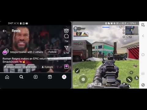 How to Watch Videos and Play Games at the Same Time on Samsung S24 | Multi-Tasking Made Easy!