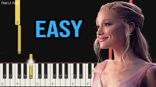 Wicked - For Good | EASY Piano Tutorial by Pianella Piano
