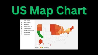 ✅ Create US Map Chart with Checkbox Toggle (Google Sheets)