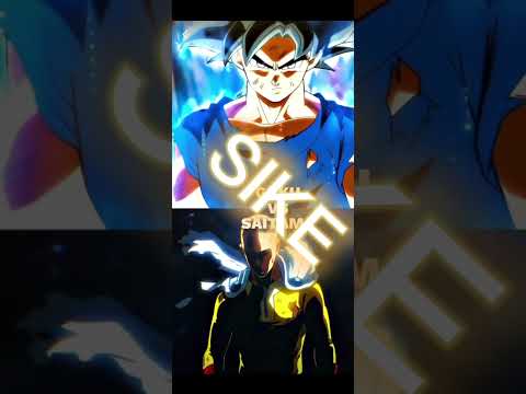 Who do you think won? (Goku vs Saitama) #anime #capcut #goku #saitama