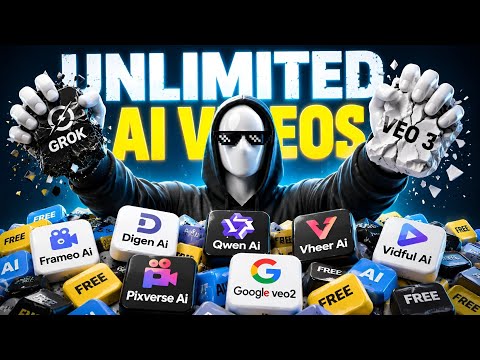Top 7 FREE AI Video Generator Tools in 2026 (60+ Videos Per Day!)