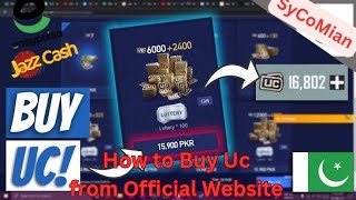 How to Buy Uc in Pubg mobile official Website #pubgmobile