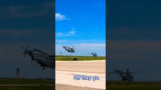 superstallion  marine helicopters  taking off #instagramaviation #militaryaircraft #airshow #shorts