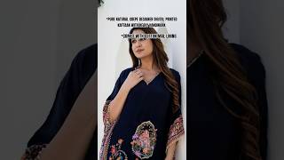 designer kaftan 🌸#fashion #ootdindia #indiandesignerwear #kaftan